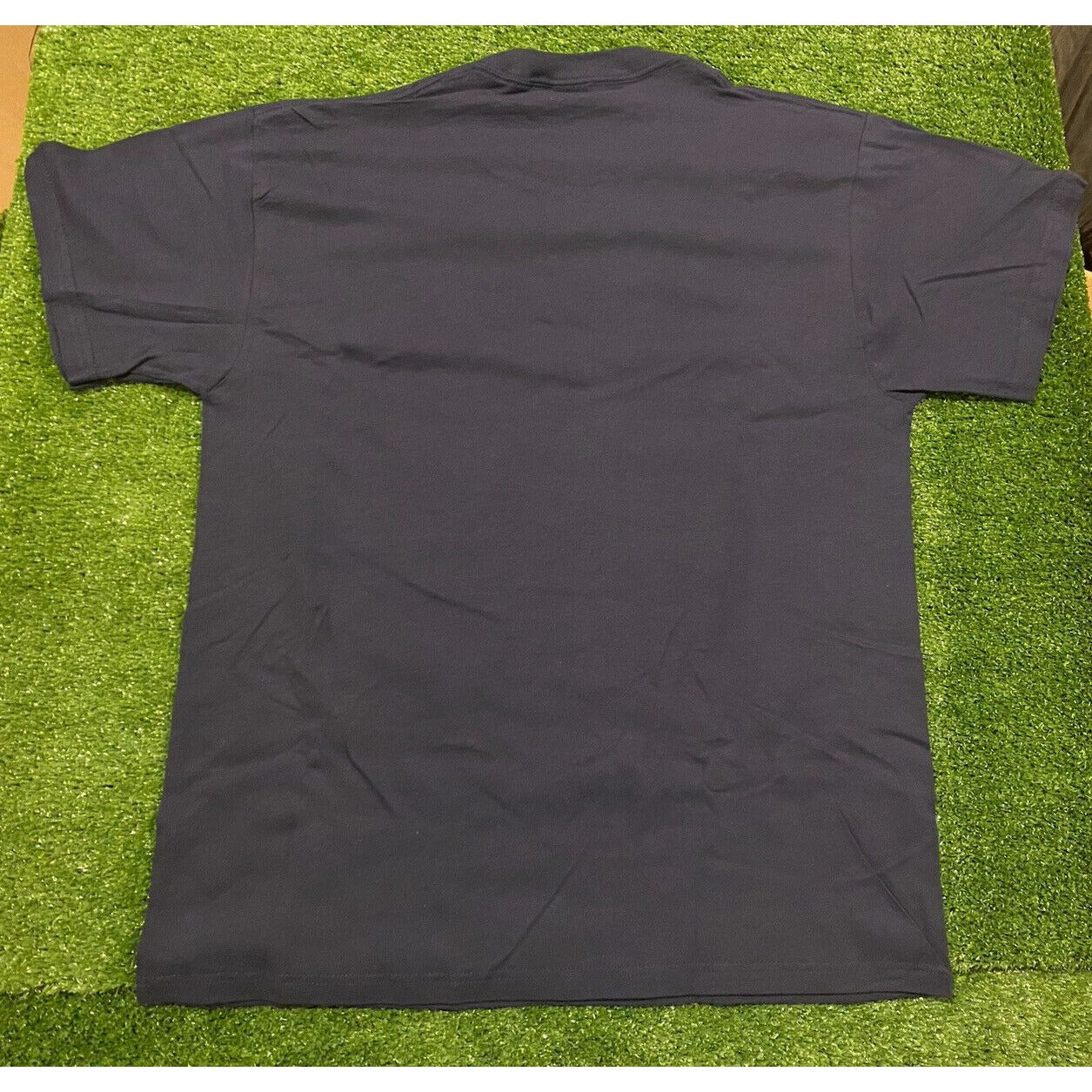 Vintage Delta Tennessee Titans shadow football field t-shirt NWT large blue