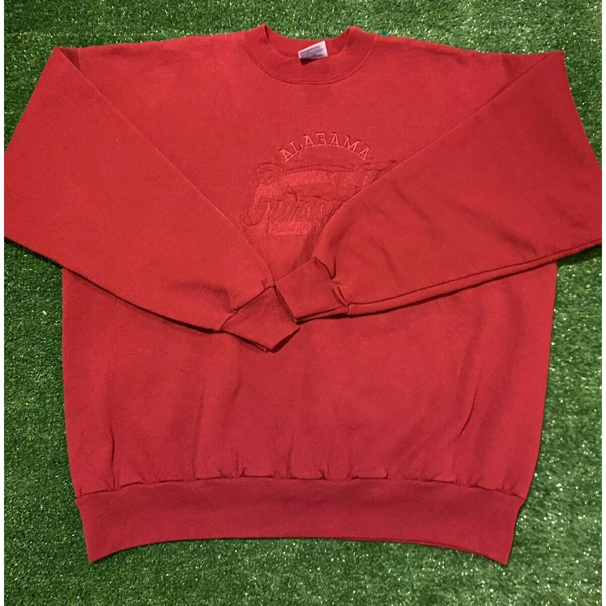 Vintage Y2K Retro Alabama Crimston Tide crew neck sweatshirt large