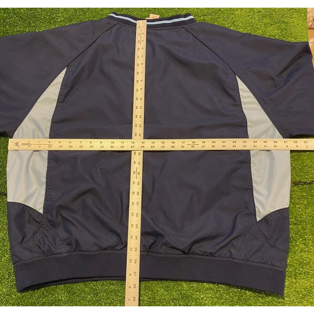 Vintage North Carolina Tar Heels pullover jacket coat XL mens blue Red Oak