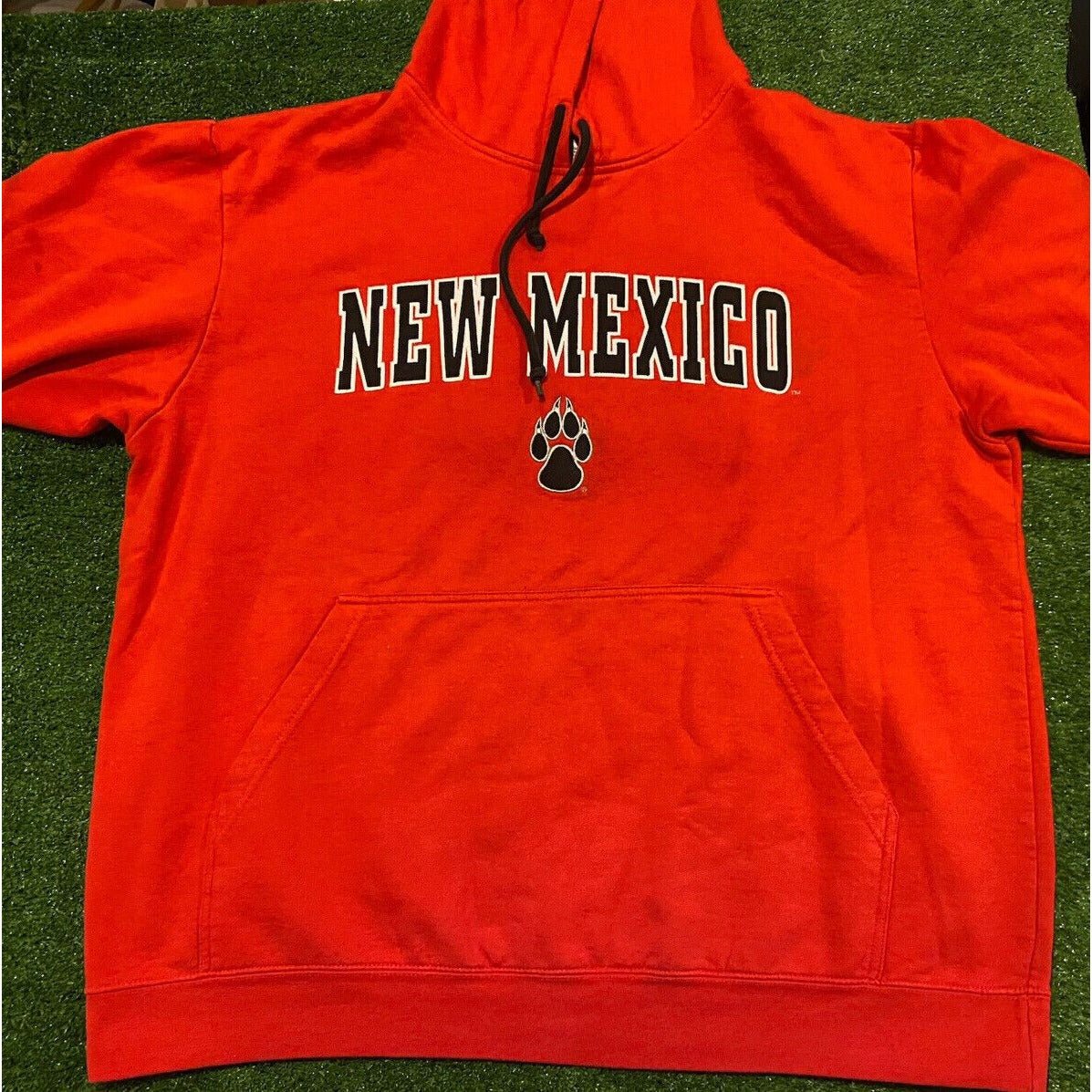 Vintage Team Edition Apparel New Mexico Lobos arch hoodie sweatshirt XL red Y2K