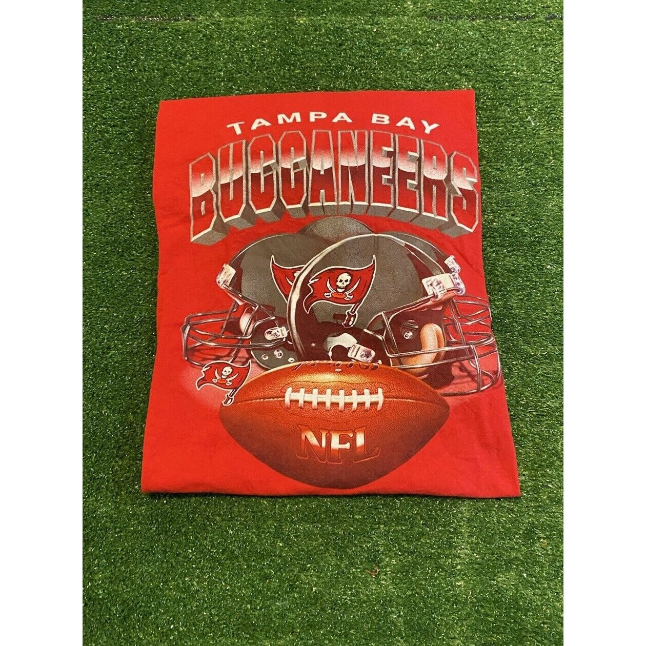 Vintage Tampa Bay Buccaneers shirt mens extra large red Y2K football nfl 42