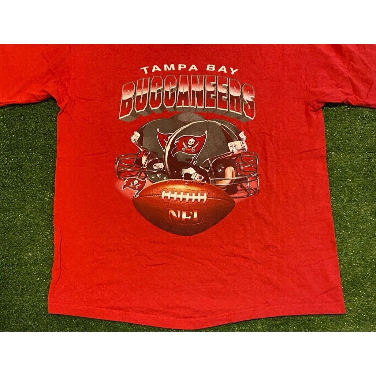 Vintage Tampa Bay Buccaneers shirt mens extra large red Y2K football nfl 42