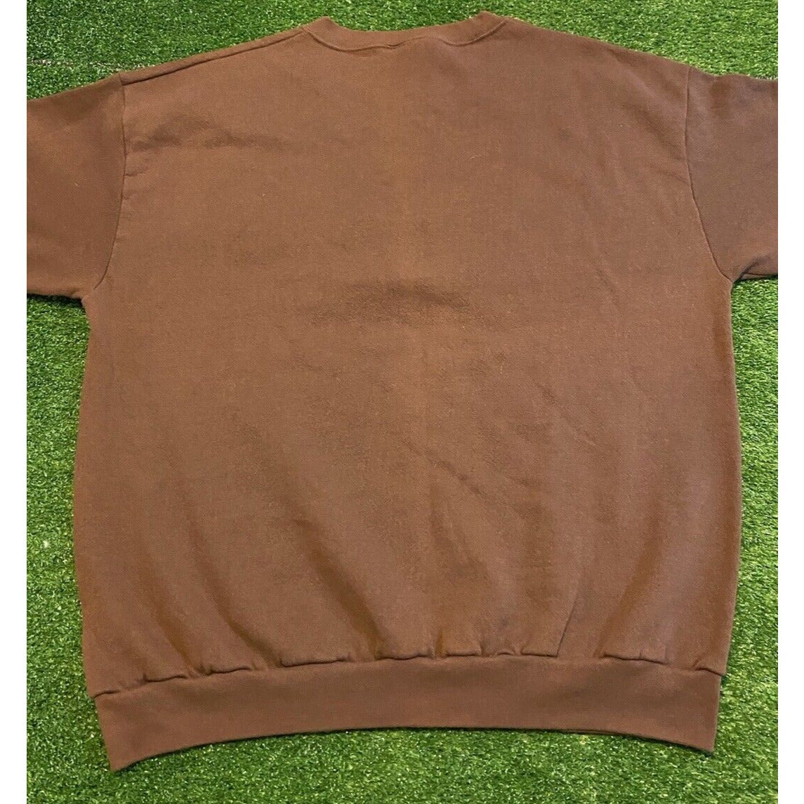 Vintage Cleveland Browns sweatshirt mens extra large orange brown crew neck RK