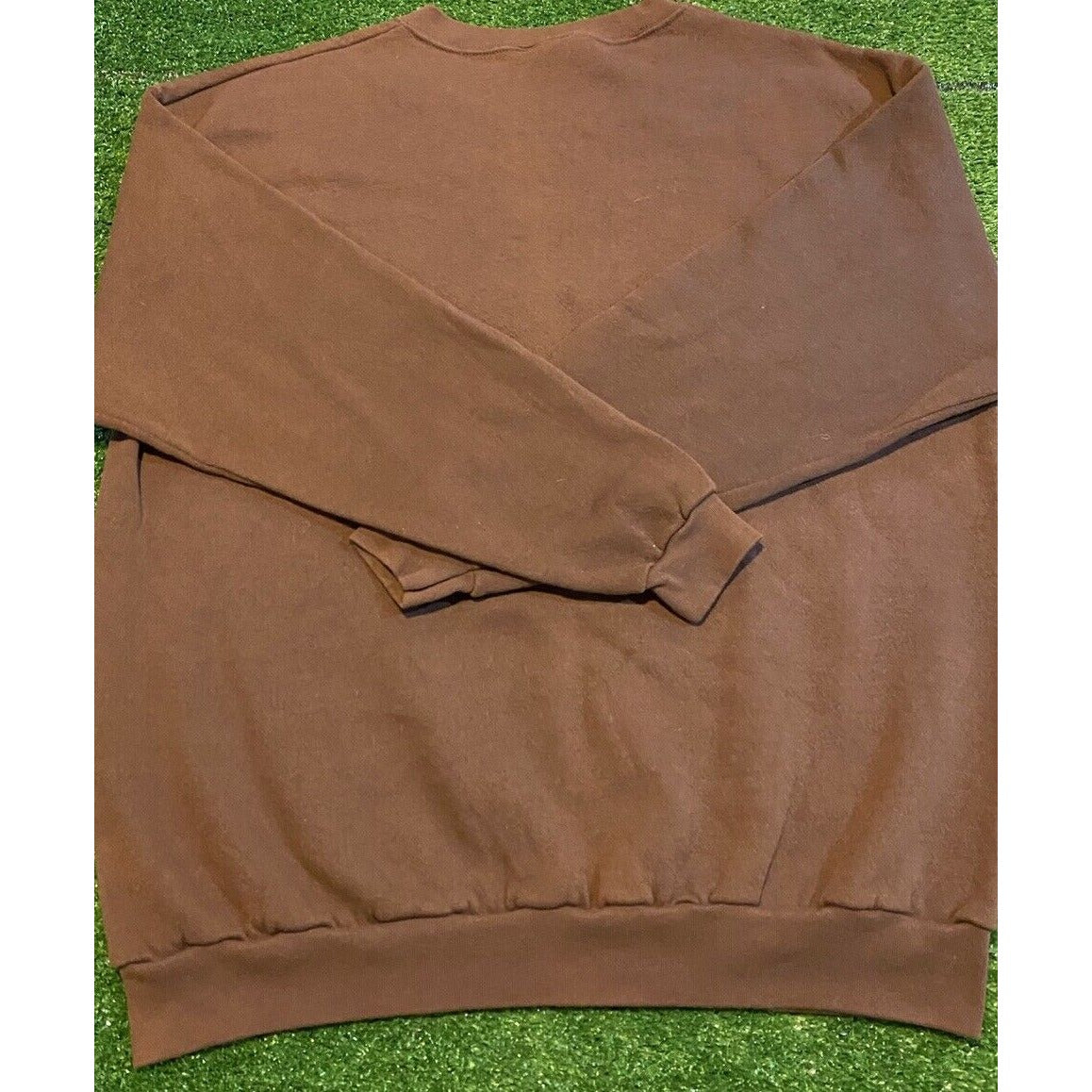 Vintage Cleveland Browns sweatshirt mens extra large orange brown crew neck RK