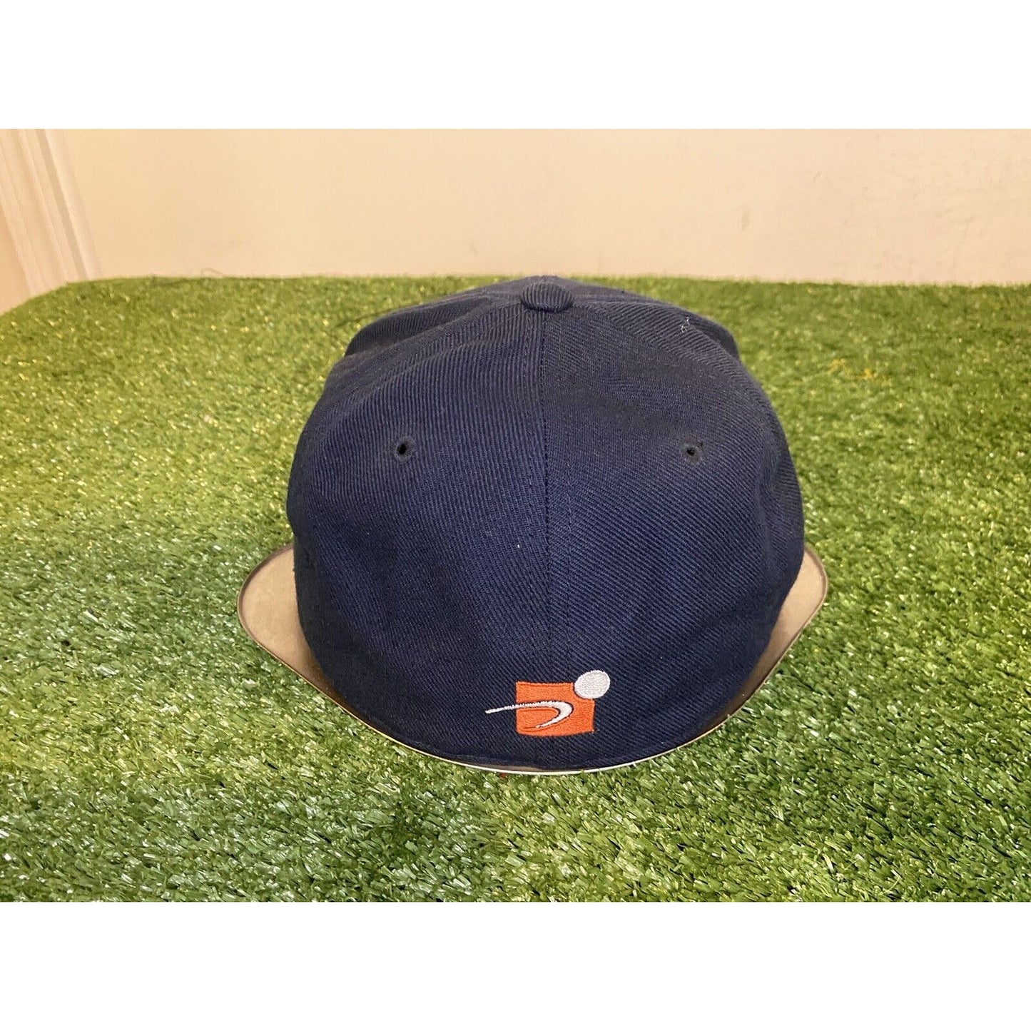 Vintage Sports Specialties Chicago Bears logo fitted hat blue NFL 7 1/8