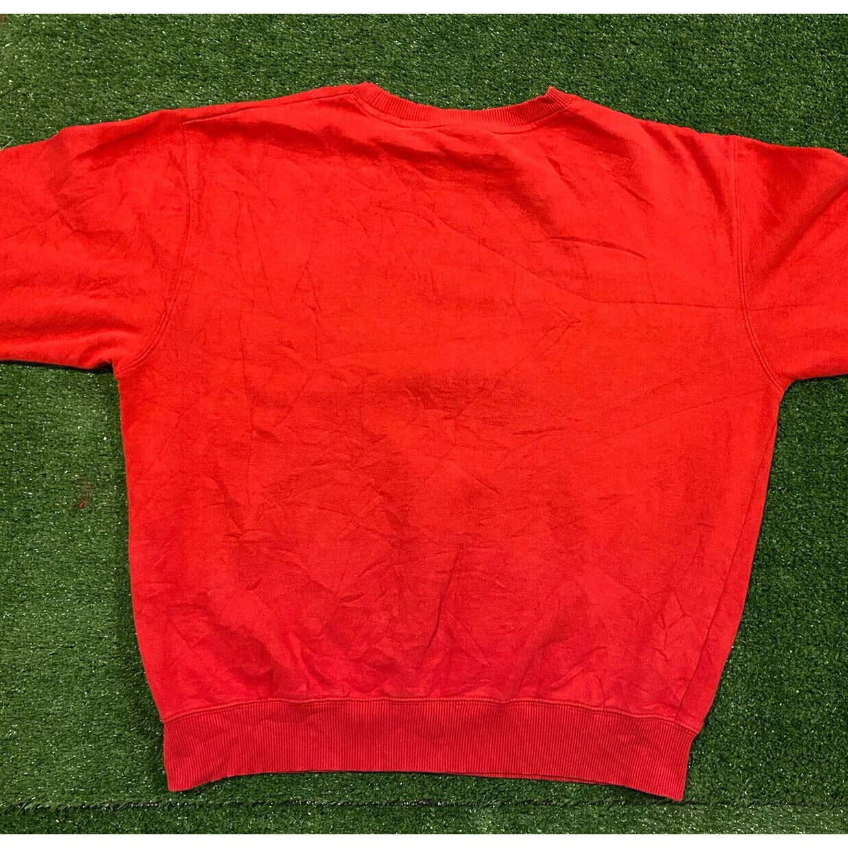 Vintage Colosseum Ohio State Buckeyes spell out crewneck large red retro