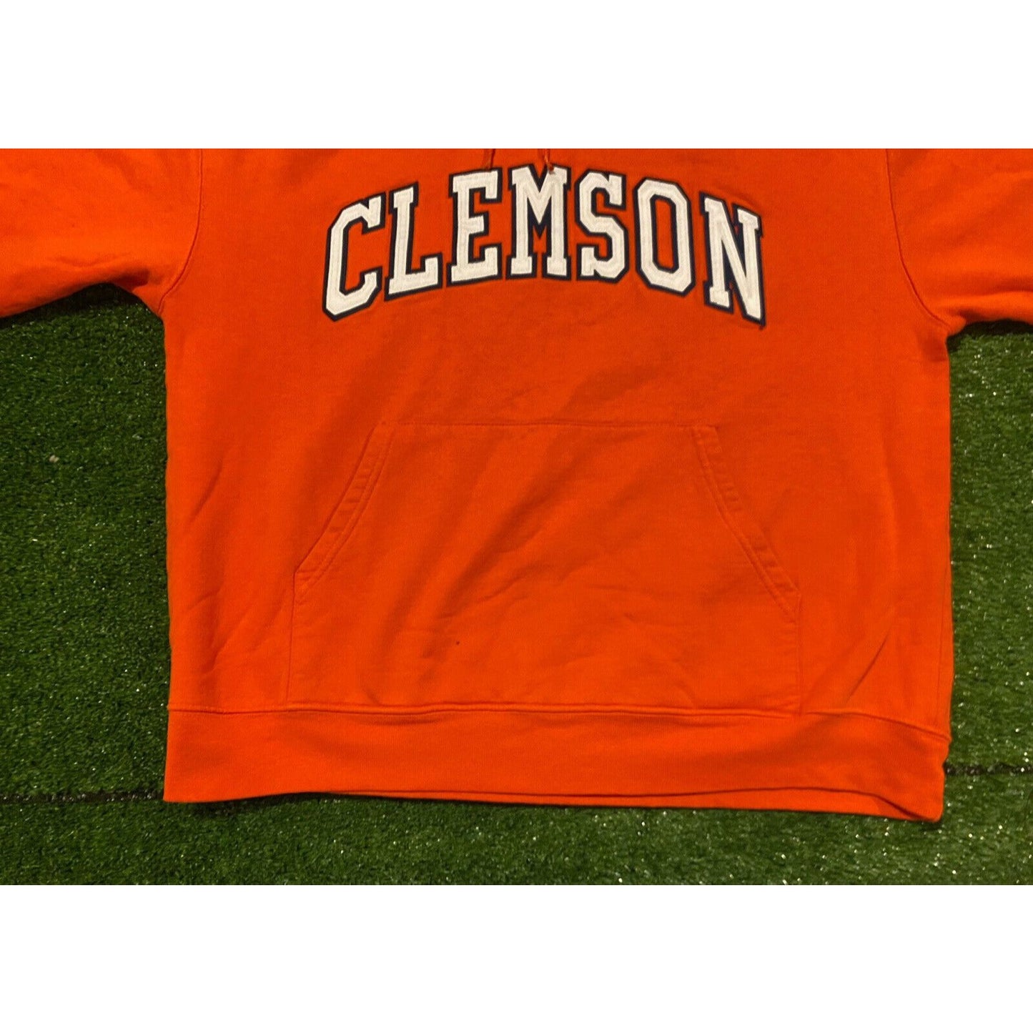 Vintage Clemson Tigers sweatshirt large Champion orange adult Y2K Retro football