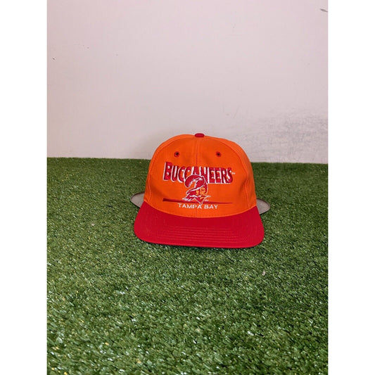 Vintage Tampa Bay Buccaneers hat cap snap back adult orange creamsicle eastport