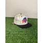 Vintage Planet Hollywood hat cap snap back Aspen Pinstripe mens white black 90s