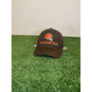 Vintage Twins Enterprise Cleveland Browns arch helmet snapback hat wool