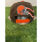 Vintage Drew Pearson Cleveland Browns wrap around helmet snap back hat cap NFL