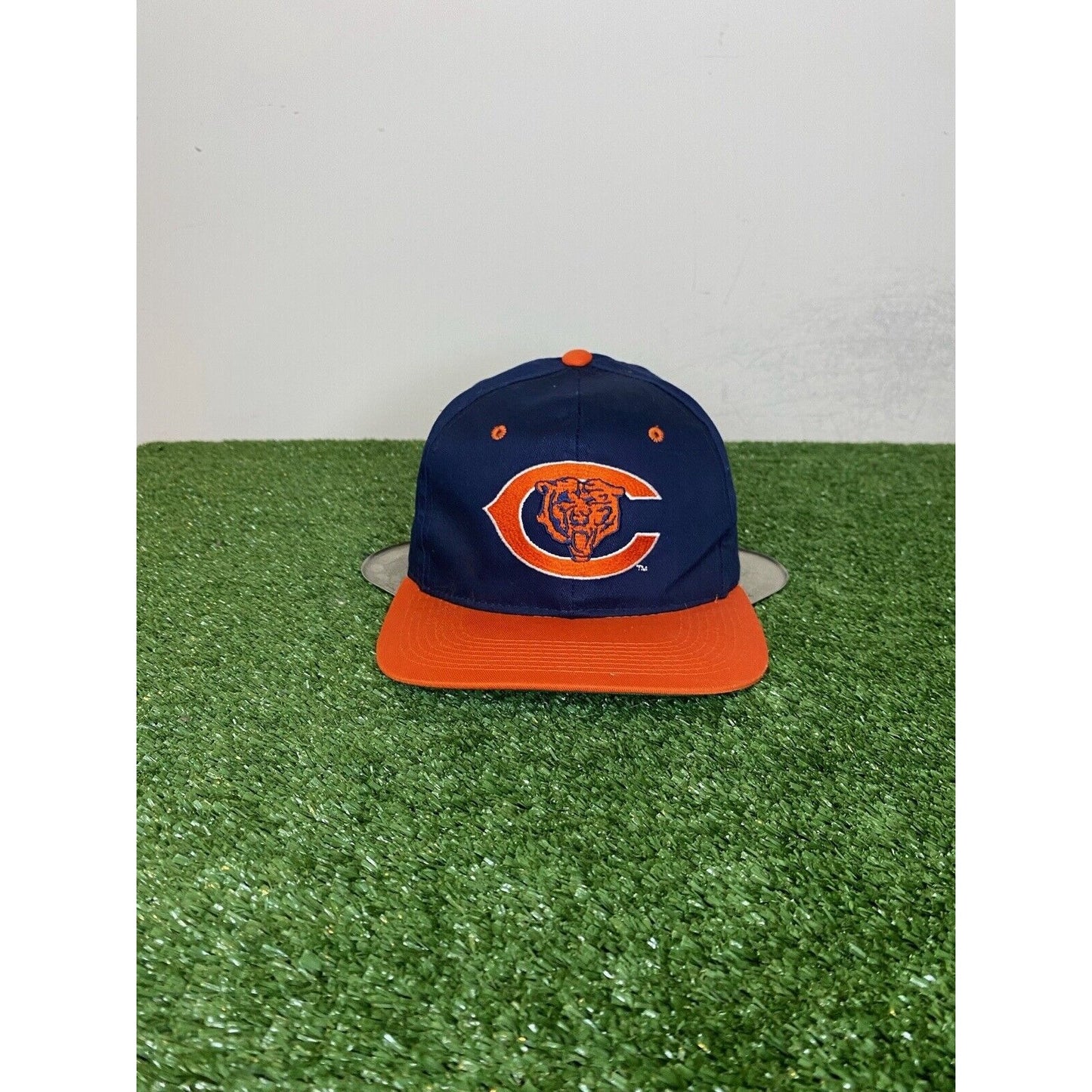 Vintage Chicago bears hat cap snap back new 90s mens blue New era Walter Payton