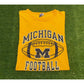 Vintage Michigan Wolverines shirt extra large Champion mens football yellow 90s