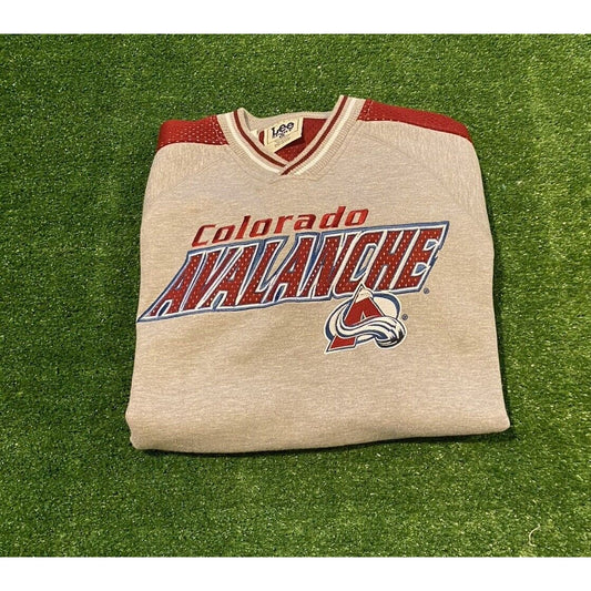 Vintage Colorado Avalanche sweatshirt mens extra large crew neck Lee Sport 90s N
