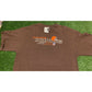 Vintage Y2K Puma Cleveland Browns split bar t-shirt nfl football brown large