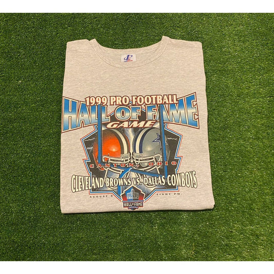 Vintage Logo Athletic Cleveland Browns 1999 Hall of Fame game t-shirt XL NFL