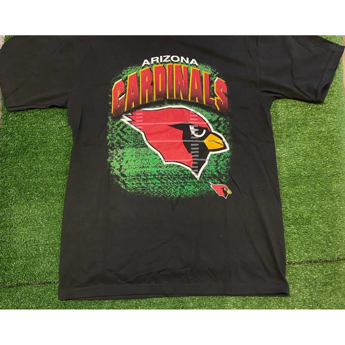 Vintage Arizona Cardinals shirt mens large black Y2K True Fan adult unisex