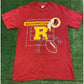 Vintage Washington Redskins shirt medium mens adult 90s red football Commanders