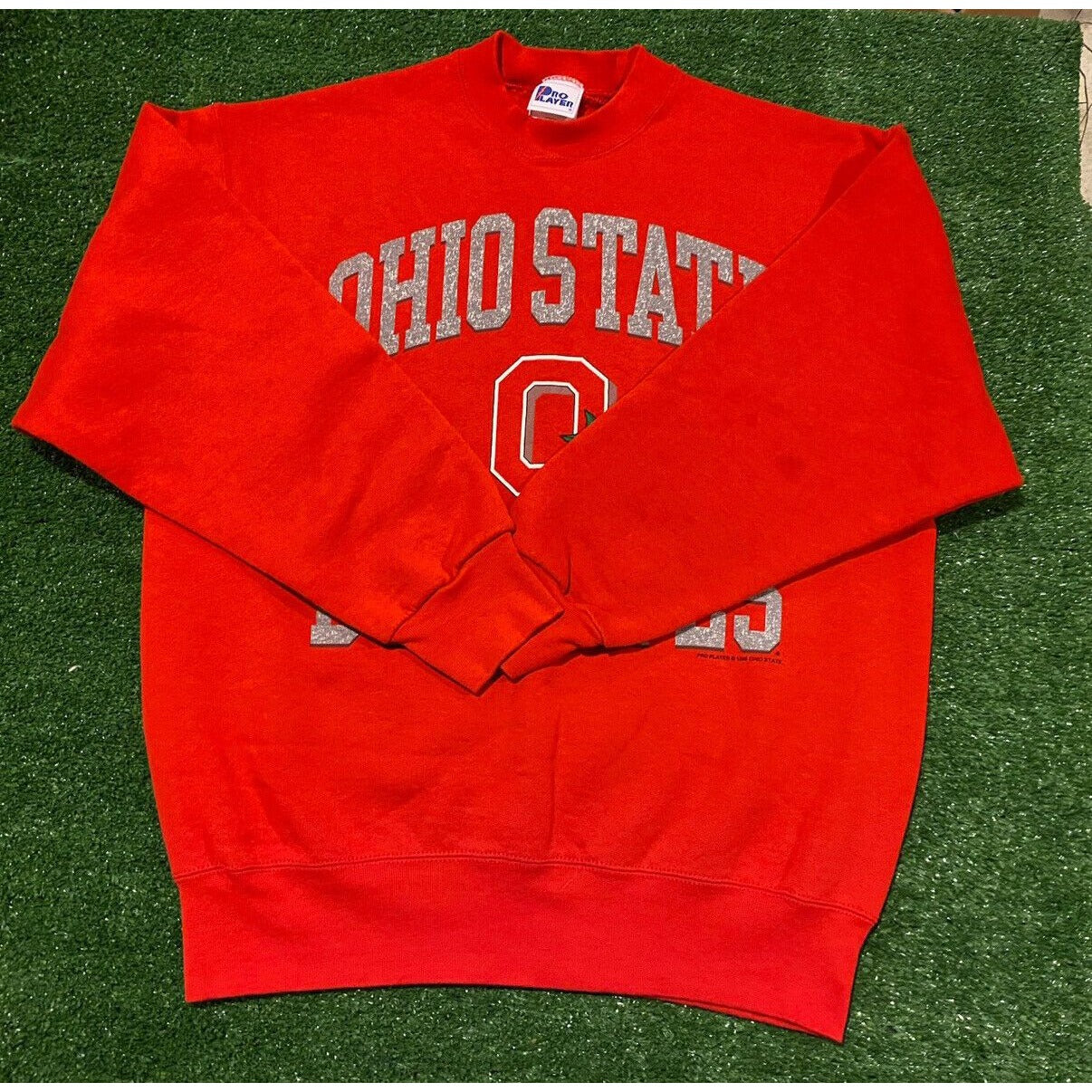 Vintage Pro Player 90s Ohio State OSU Buckeyes arch crewneck sweatshirt large