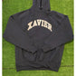 Vintage Xavier University Musketeers sweatshirt small blue mens Basketball y2K