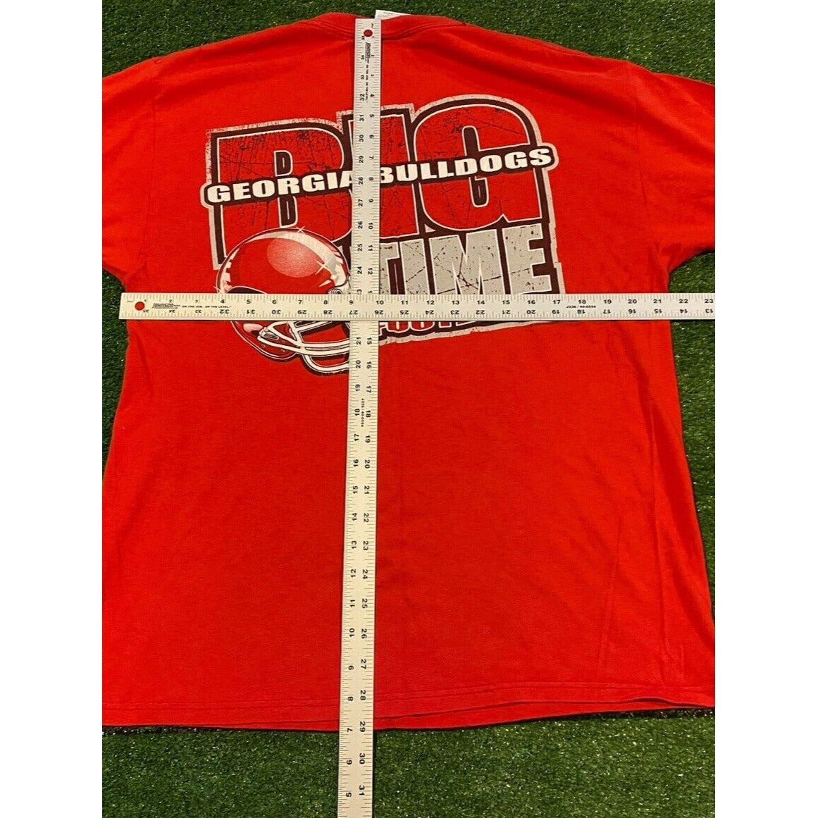 Vintage Georgia Bulldogs shirt mens large football red Y2K unisex UGA adult N