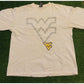 Vintage Starter West Virginia WVU Mountaineers shadow logo t-shirt XL white