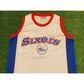 Retro Y2K Majestic Hardwood Classics Philadelphia 76ers basketball jersey large