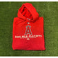 Vintage Y2K Retro Majestic LA Angels 2005 Playoffs hoodie sweatshirt XL MLB