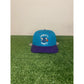 Vintage Charlotte Hornets hat cap snap back block head graffiti wool mens 90s