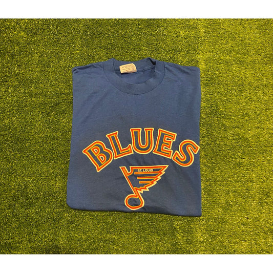 Vintage Tee Jay's St. Louis Blues Arch logo t-shirt retro medium