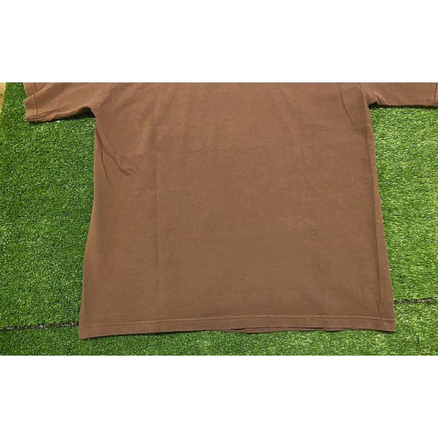 Vintage Y2K Puma Cleveland Browns split bar t-shirt nfl football brown large