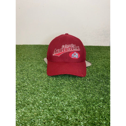 Vintage Colorado Avalanche snapback hat cap Twins Enterprise mens wool NHL