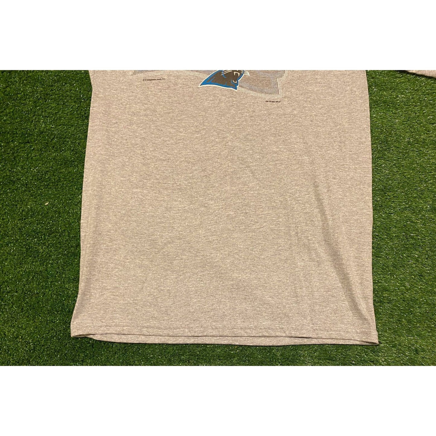 Vintage Y2K CSA Carolina Panthers shadow logo t-shirt Medium deadstock Retro NWT