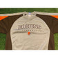 Mens Retro Y2K Reebok Cleveland Browns crewneck sweatshirt large gray brown