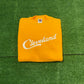 Vintage Fruit of the Loom Officially Licensed embroidered script Cleveland crewneck sweatshirt oversized Medium / large