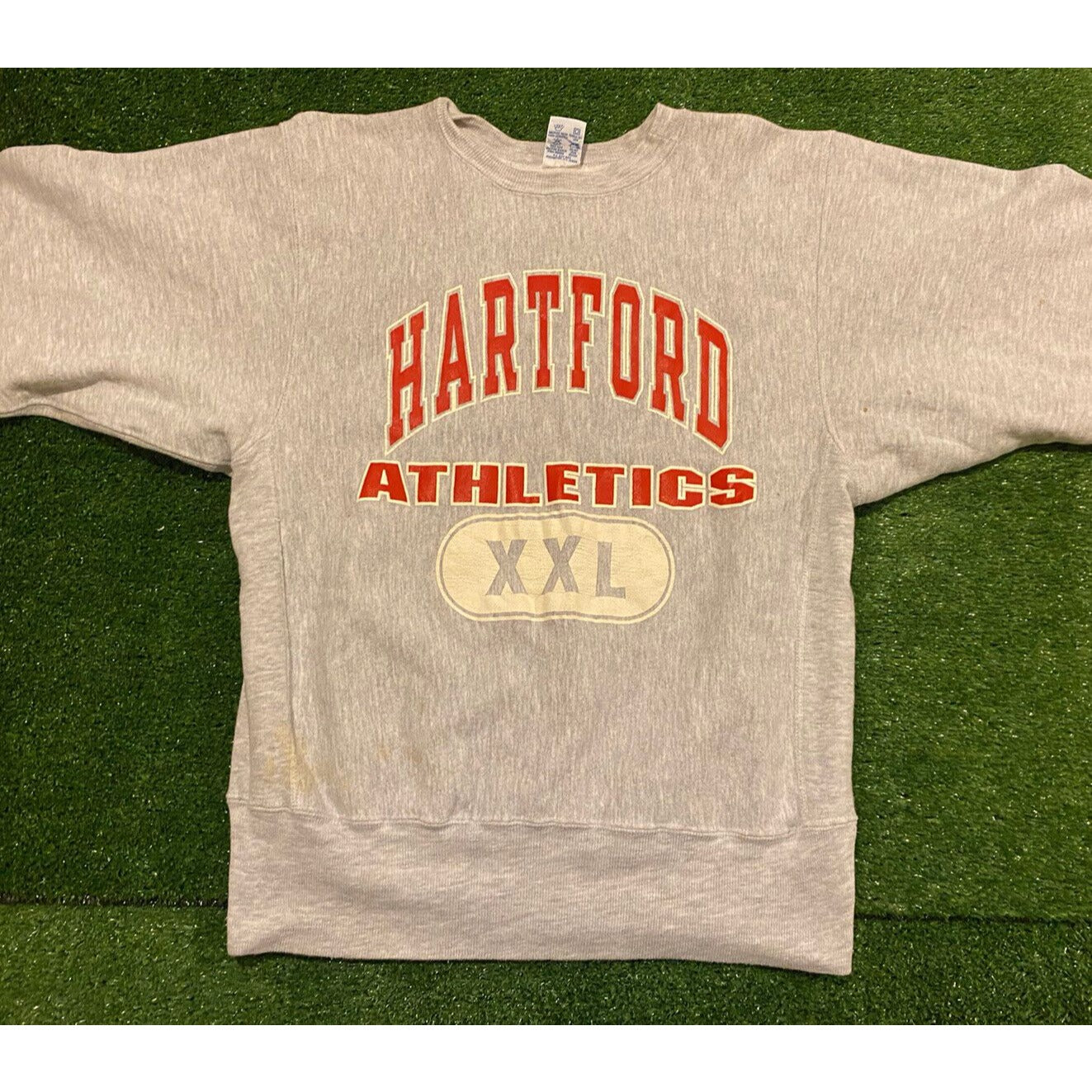 Vintage Champion Reverse Weave Hartford Hawks Athletics crewneck Medium