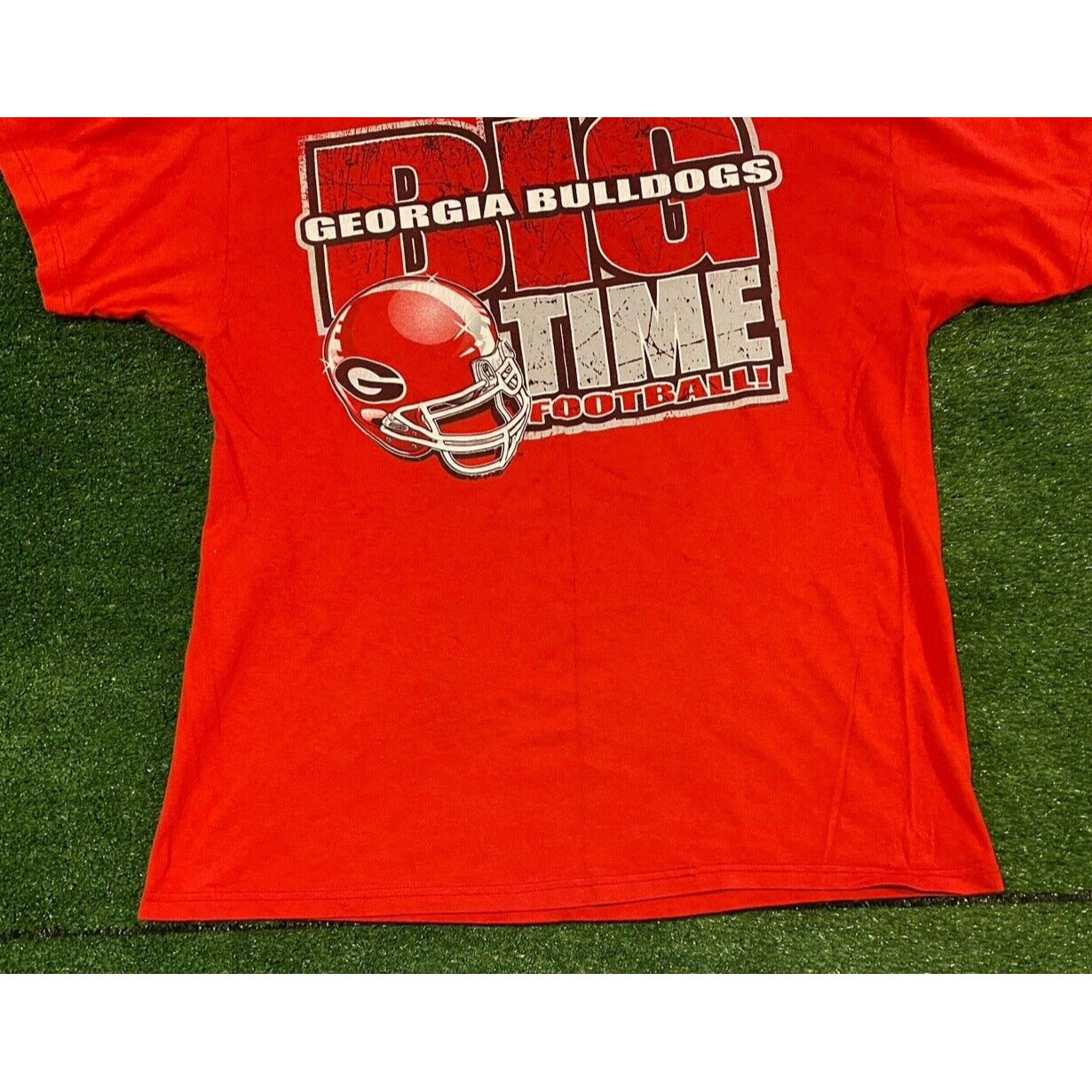 Vintage Georgia Bulldogs shirt mens large football red Y2K unisex UGA adult N