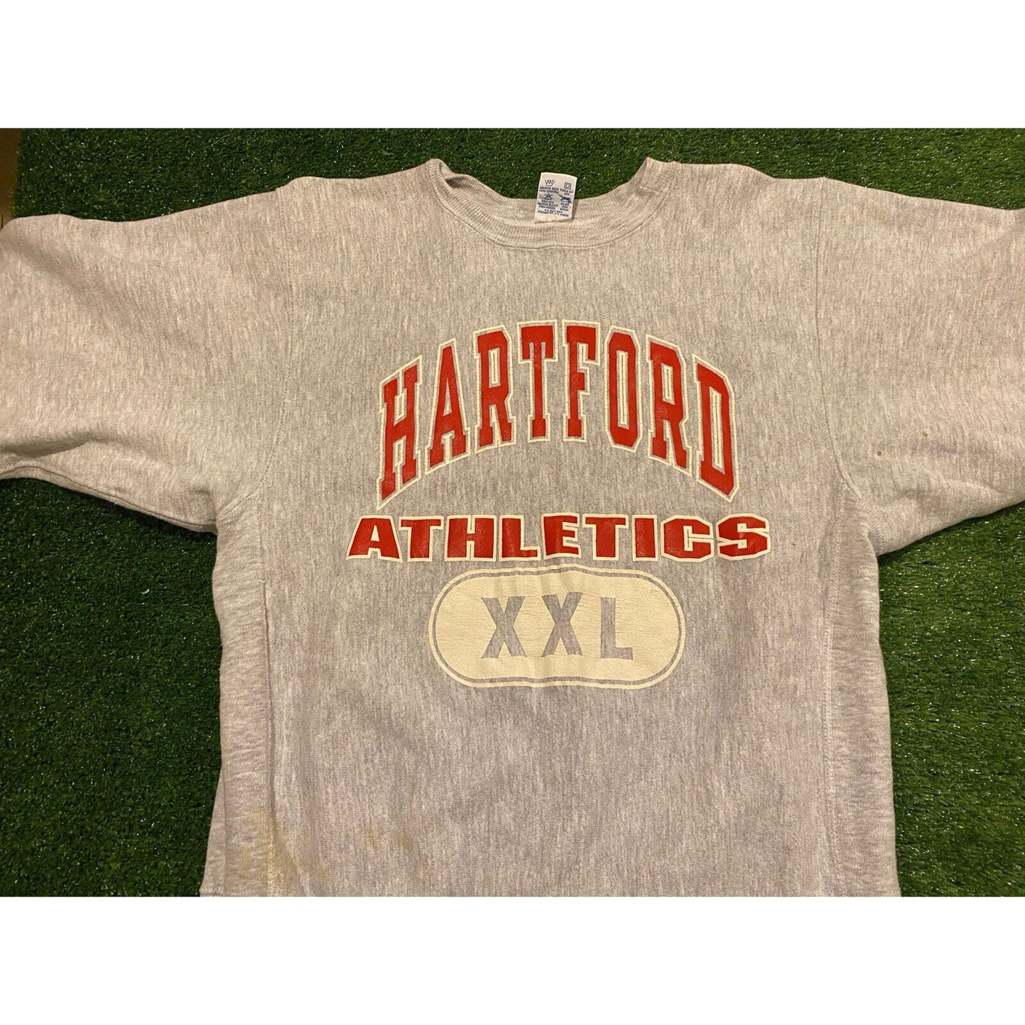 Vintage Champion Reverse Weave Hartford Hawks Athletics crewneck Medium