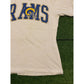 Vintage LA Rams tshirt large mens white 1990s Logo 7 football NFL retro
