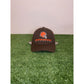 Vintage Twins Enterprise Cleveland Browns arch helmet snapback hat wool