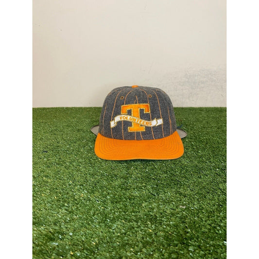 Vintage Tennessee Volunteers hat cap snap back gray orange adult 90s football