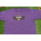 Vintage 1990s Retro Nike LSU Tigers Center Swoosh Diamond t-shirt XL purple