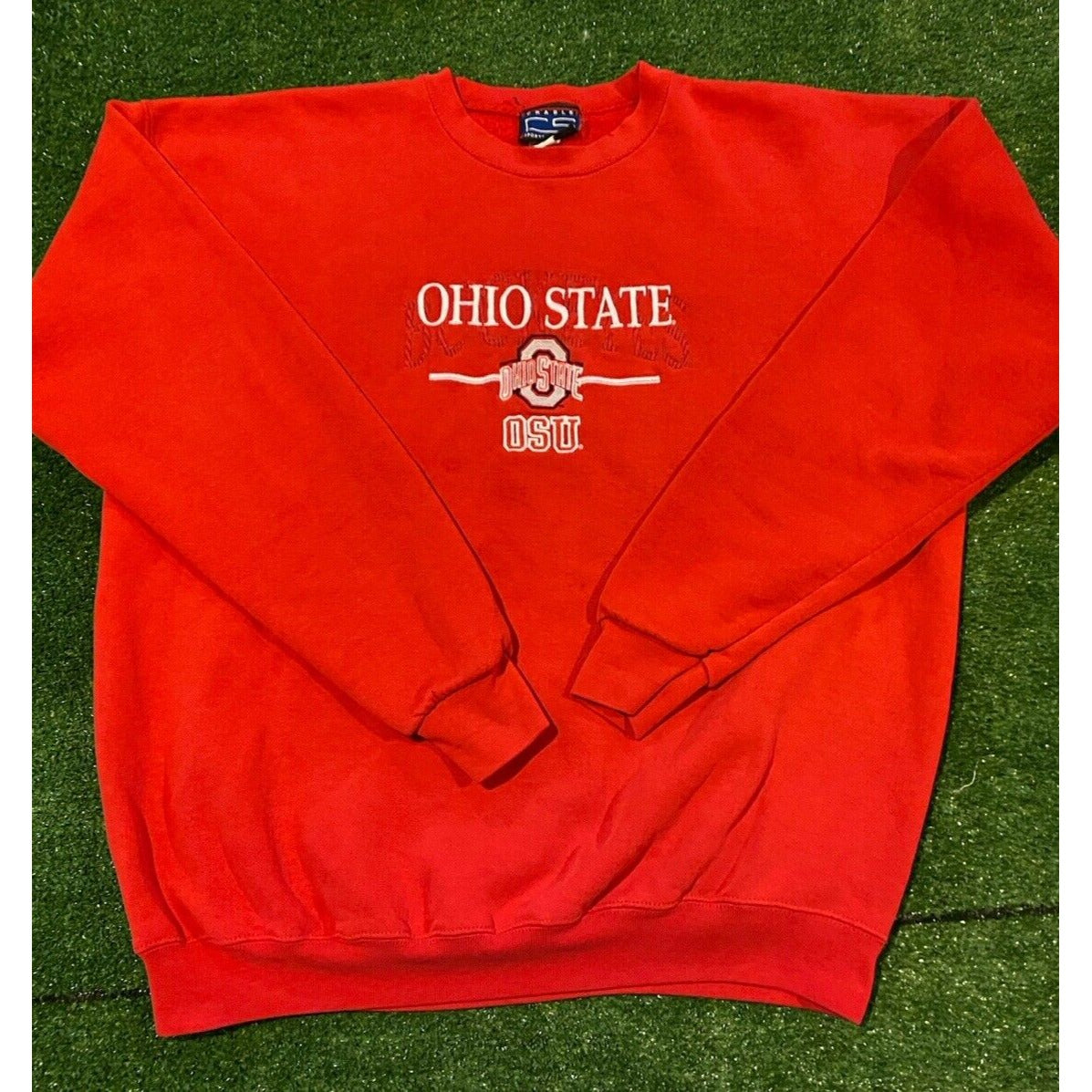 Vintage Ohio State Buckeyes sweatshirt mens extra large crew neck red OSU unisex