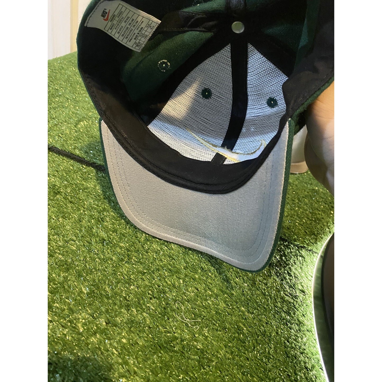 Oregon Ducks hat cap snap back green nike vintage wool football 1990s mens
