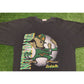 Vintage ND Notre Dame Fighting Irish leprechaun crew neck sweatshirt small black