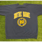 Vintage Notre Dame Fighting Irish college seal crewneck sweatshirt large retro