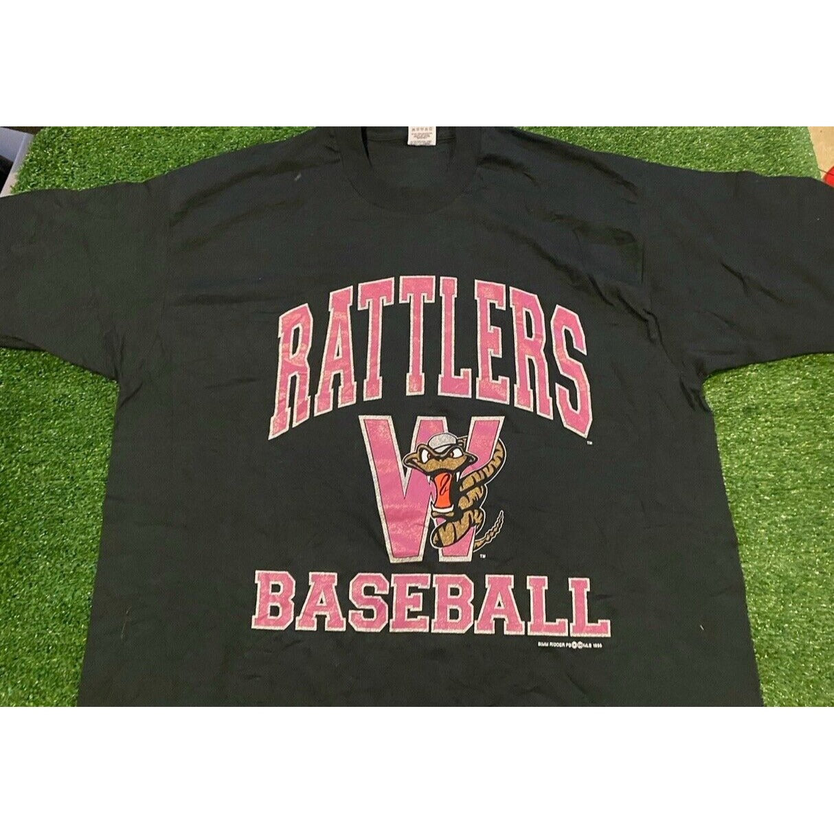 Vintage Wisconsin Timber Rattlers shirt extra large mens 1990s black MiLB adult