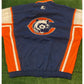 Vintage Chicago Bears jacket xxl full zip mens 90s starter orange blue coat