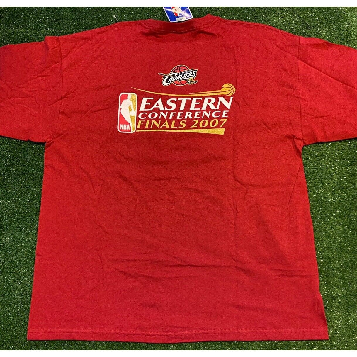 Retro Y2K Cleveland Cavaliers Rise Up 2007 Eastern Conference Finals t-shirt XL