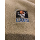 Vintage Cleveland Cavs sweatshirt large mens 1/4 zip crew neck 90s green adult